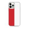Coque iPhone - Monaco - Drapeau - Souple - Multicolore - Compatible iPhone 13 Pro Max