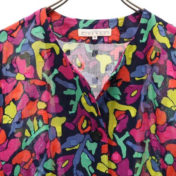 Givenchy Общий рукав Короткий рукав Нет цвета рубашка 15 Женщины Б/у