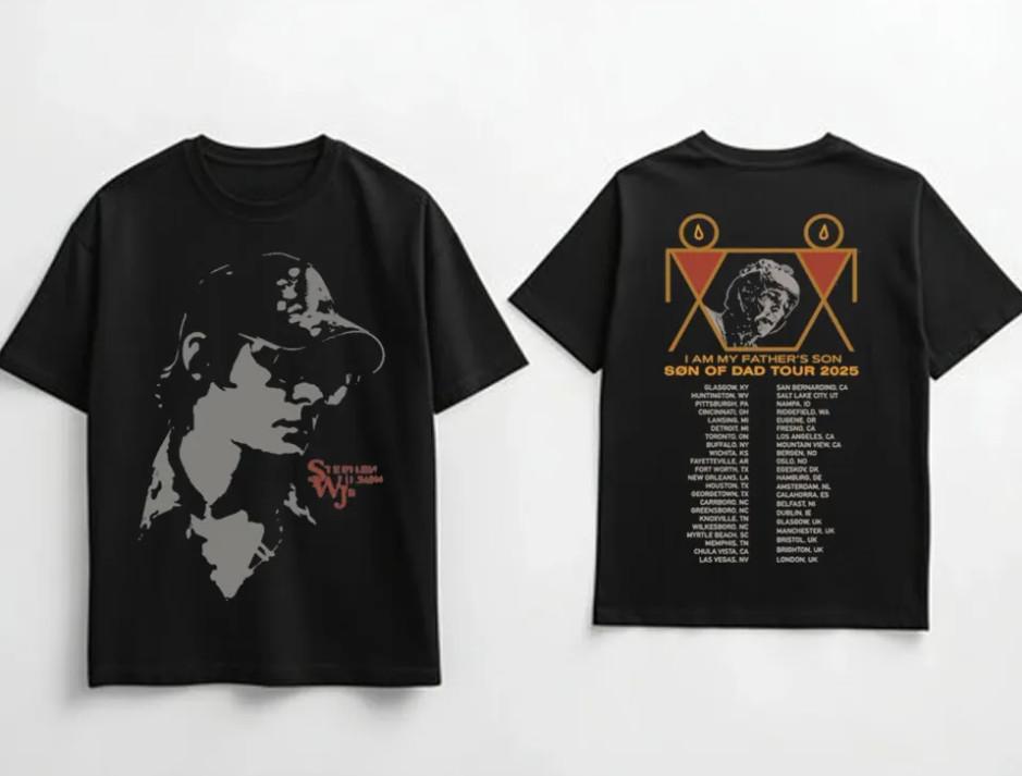 SØN OF DAD 2025 Tour Wilson Jr Graphic Tee Unisex T-Shirt