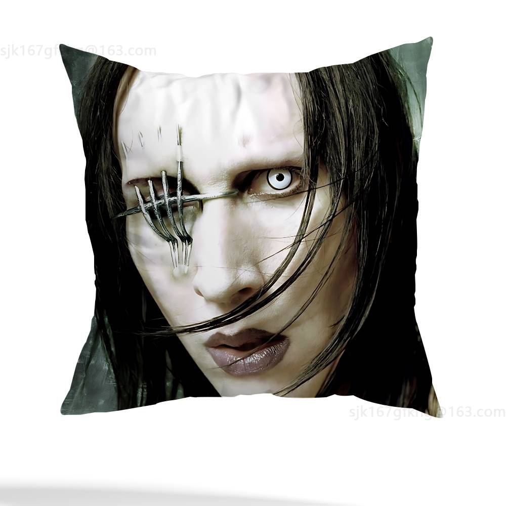 M-Marilyn Manson наволочка для подушки наволочка для диванной подушки в гостиной наволочка для подушки на кровать в спальне домашний декор