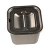 Rust Resistant Frozen Yogurt Container Dustproof Food Storage Box  Home