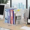 Многоярусный настольный органайзер для книг: Стойка для хранения файлов и бумаги большой вместимости