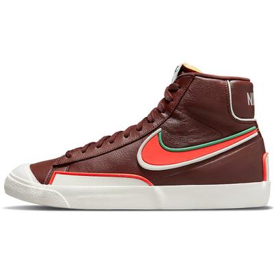 Кроссовки Blazer Mid 77 Infinite Bronze Eclipse Crimson Обувь для скейтбординга DA7233-200