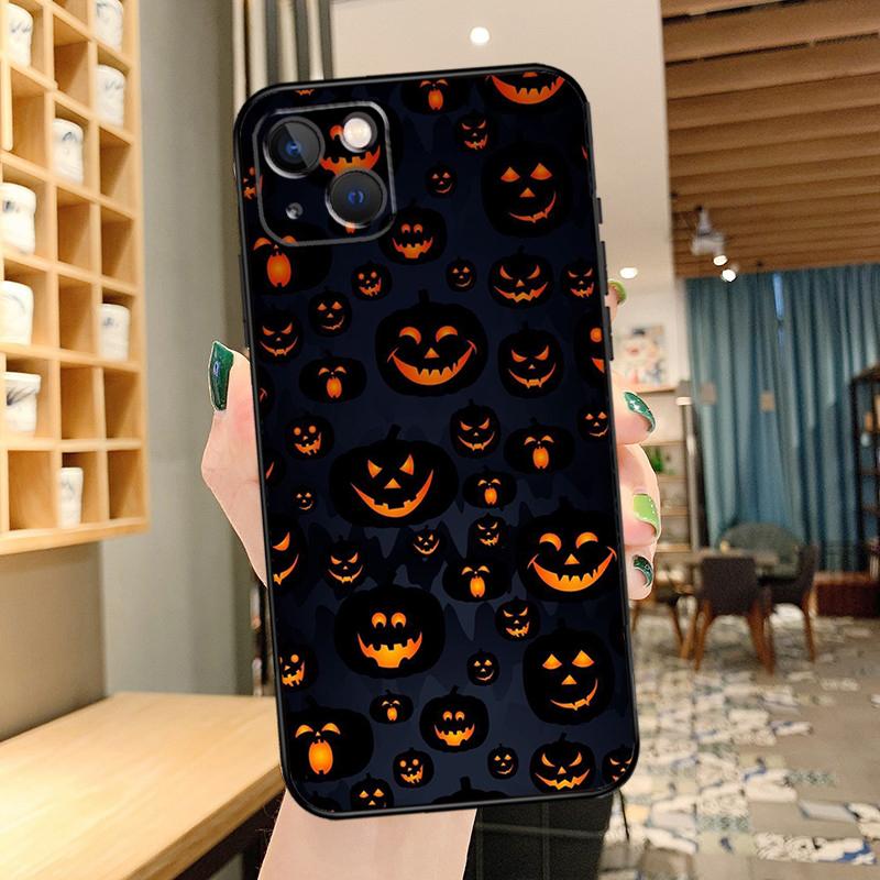 Эстетичный чехол для телефона на Хэллоуин для iPhone 15 Pro Max 14 13 12 11 16 17 Pro Max mini 15 16 Plus 16e 17 Air Cover