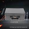 Trading Card Case Sports Cards Holder Collection Container Portable Aluminum Alloy Protector