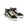 Vans Sk8 Нескользящие Прочные Высокие Кеды для Скейтборда Детские Кроссовки Черный Зеленый Желтый VN0A4BUX30M