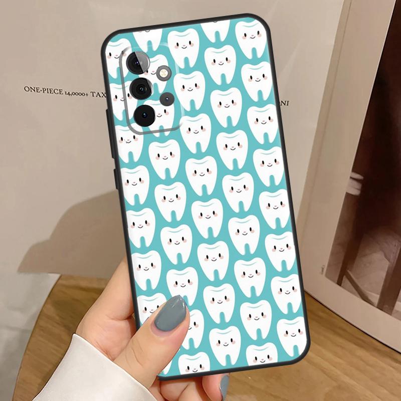 Dental Definitions Tooth Case For Samsung Galaxy A56 A36 A16 A06 A13 A33 A53 A52 A32 A12 A54 A34 A14 A35 A55 A17 A15