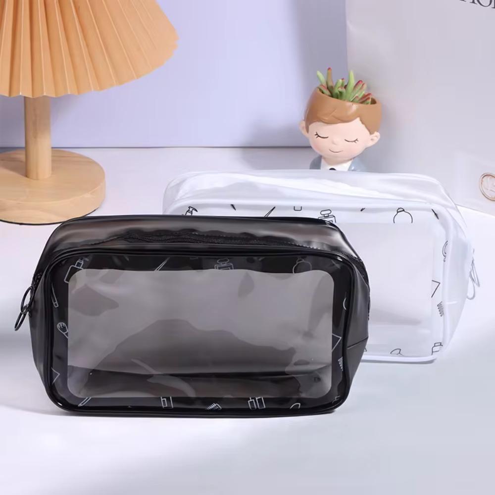 Женские прозрачные косметички, прозрачная косметичка, новая косметичка из ПВХ