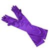 Womens Satin Long Gloves Opera Wedding Bridal Evening Party Prom Gloves