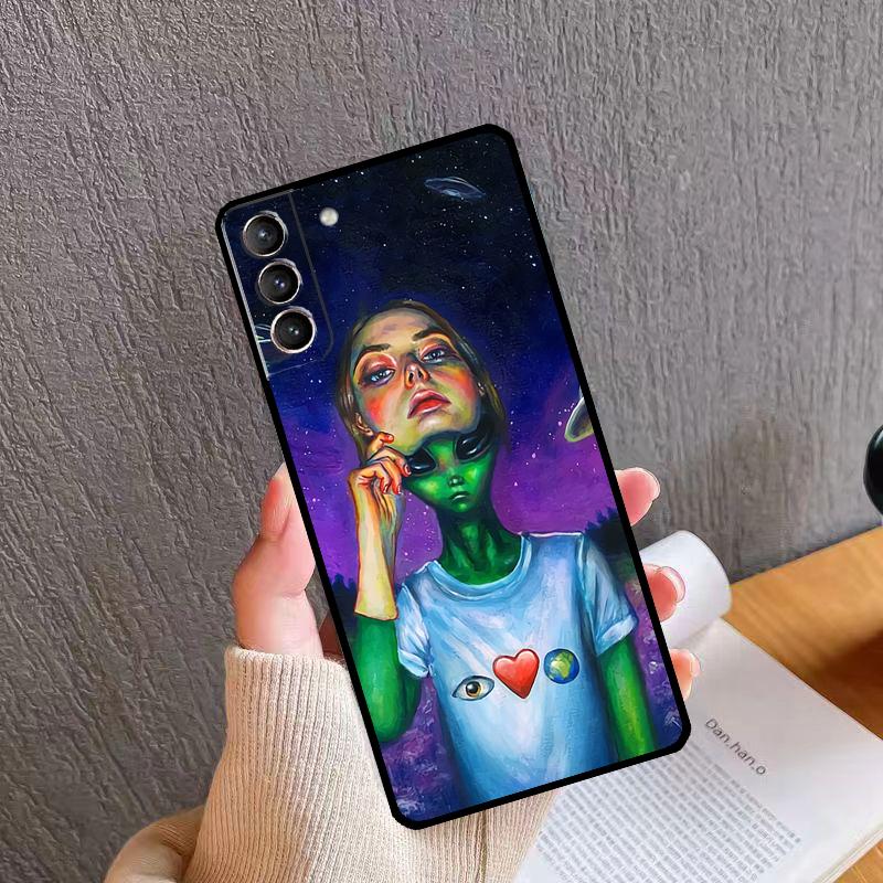 Чехол для телефона 'Грибная Луна Шрум Фермер' для Samsung Galaxy S24 S26 Ultra S20 S21 S22 S23 S25 Plus S10 S24 S25 FE