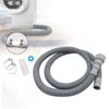 1.5/2/3/4M PVC Washing Machine Dishwasher Drain Waste Hose Extension Pipe With Bracket Set Wash Machine Ablaufschlauch #W0