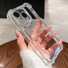 Luxury Shockproof Bumper Transparent Case For iPhone 16 15 16e 14 Plus 13 12 11 Pro Max X XS XR Funda Acrylic Clear Hard Cover