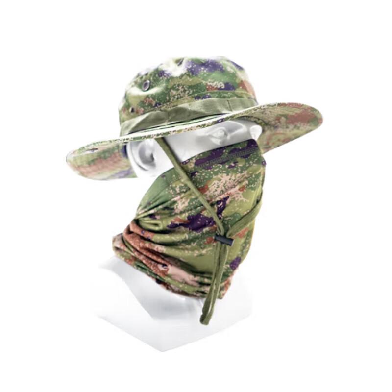 Camouflage Ice Silk Sun Protection Neck Gaiter Set