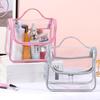 Cosmetic Bag Ins Style PVC Transparent Durable Waterproof Spacious Makeup Bag for Travel Storage Accessories