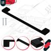 KOTARBAU® Kitchen Furniture Handle Classic Modern Oblong Long Matte Black 221 MM Spacing 192 MM