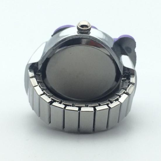 Парные часы с регулируемым пальцем, устойчивые к ржавчине, эластичные кварцевые часы для женщин