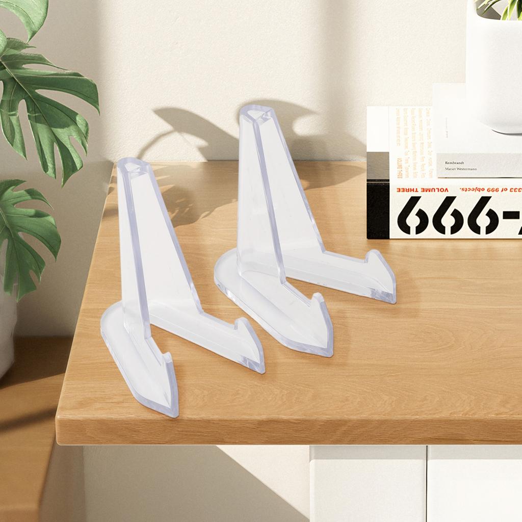 2 шт. Подставка для дисплея Акриловый материал L:6.8x5.2СМ М:5.7СМ