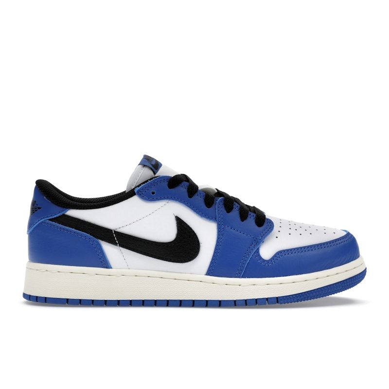 Air Jordan 1 Retro Low OG GS Game Royal Kids Sneakers Blue White Black CZ0858-140