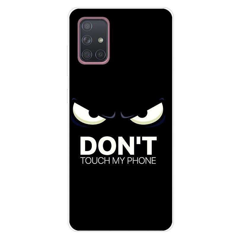 For Samsung Galaxy A51 A71 Case Soft Silicone Cute Cartoon Panda Phone Cases For Samsung A 51 A515F Galaxy A71 A715F Cover Funda