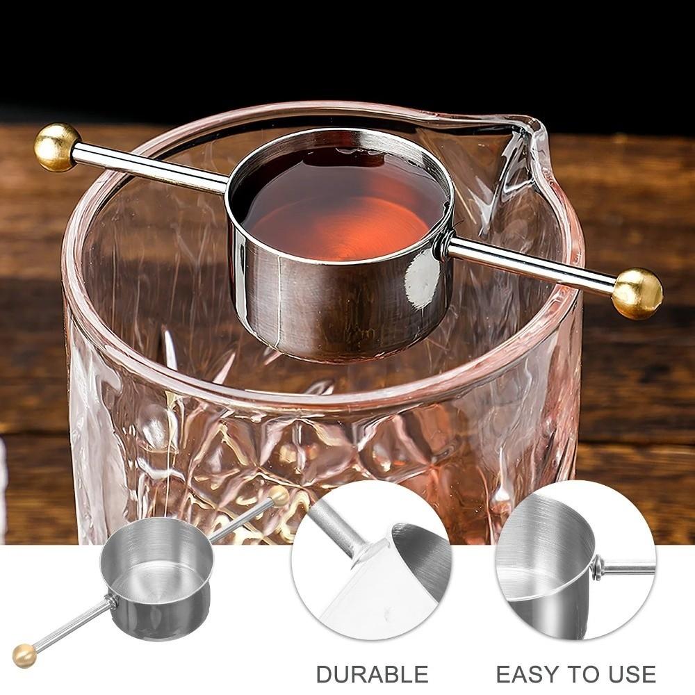 30ml Bar Measure Cup Stainless Steel Bartender Measuring Tools Cocktail Jigger Bartending Use