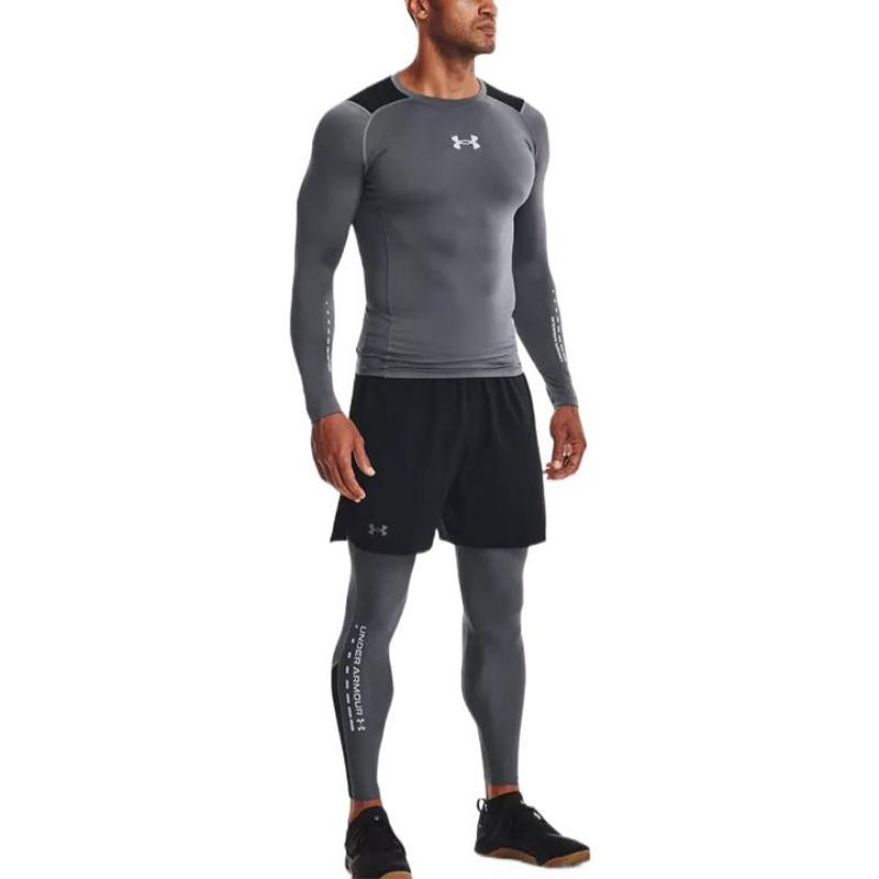 Under Armour Sports Pants Men's Peach Gray Unisex 1370663-012