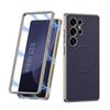 RENGZ оригинальный лакированный кожаный чехол S25Ultra для телефона Samsung Galaxy S25 Ultra роскошный магнитный защитный чехол 2 в 1 MagSafe