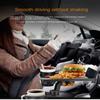 Car Cup Holder Expander Multi-Function Drink Holder with Food Table 360-Degree Adjustable Base Tray for Snack