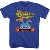 Back To The Future Movie Kanji 8 Bit DeLorean Time Machine Men's T Shirt
