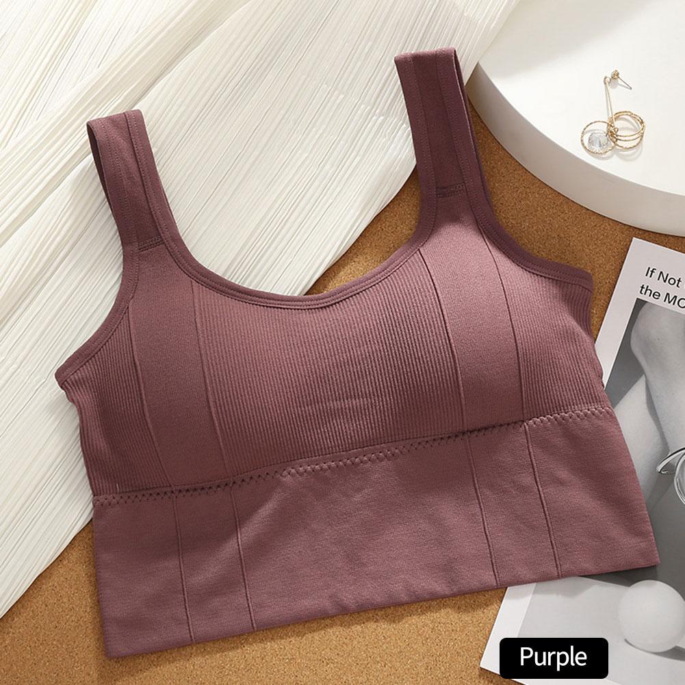 Women Seamless Yoga Bra Breathable Sports Bra Anti-sweat Fitness Top Shockproof Crop Top Push Up Sport Bra Gym Workout Top