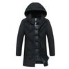 Men Long Warm Thick Fleece Hat Parkas Men Jackets Winter New Men Autumn Outwear Outfits Classic Waterproof Casual Parka Jacket Coat