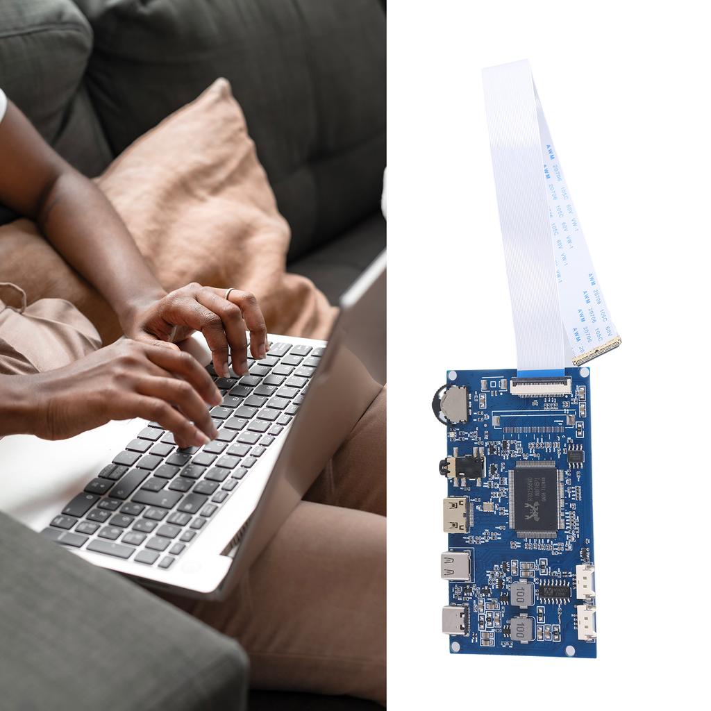 Portable LCD Driver Board Notebook LCD Display Screen Drive Controller Board 30pin EDP 1920x1080 Resolution with Cord