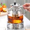 1000 /1500ml Kettle Teaware Thickened Tea Pot New Glass Teapot  For Making Coffee