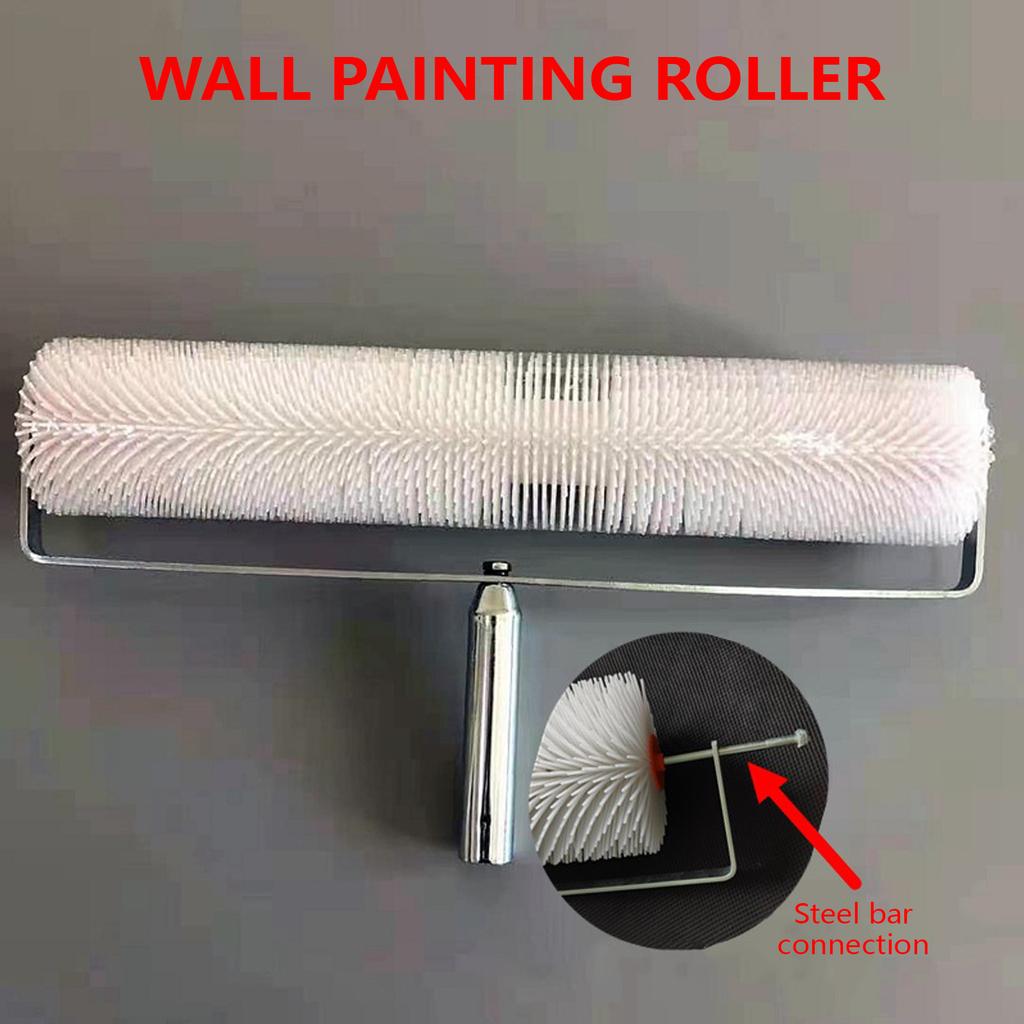Defoaming Drum Brush Spike Roller Self Compound Roller Leveling Screed Spiked Roller Nail Cement Floor Brush Easy To Use