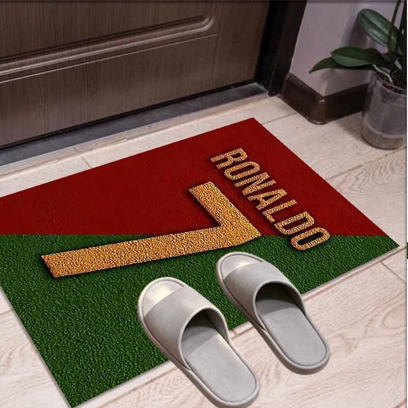 Cristiano Ronaldo Pattern Rug, Indoor/Outdoor Mat, for Picnic, Gameroom, Bedroom, Office, Living Room, Home Decor Carpet, Birthday Gift