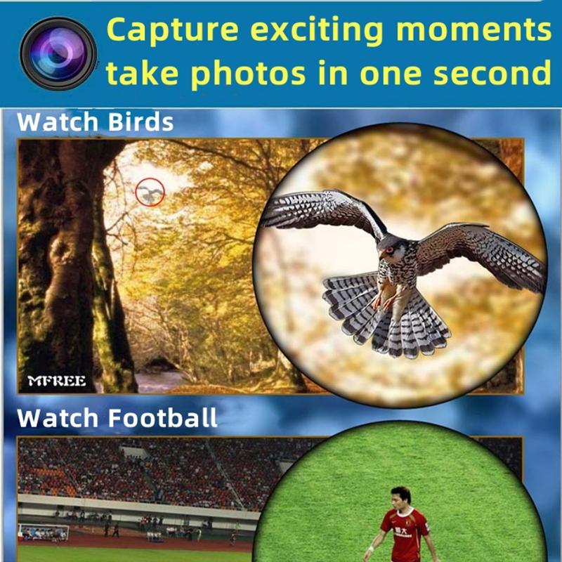 8-кратный длиннофокусный объектив для мобильного телефона 8-кратный HD-зум монокулярный объектив для камеры телефона внешний зажим для телефона телескоп