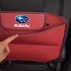 2Pcs Car Seat Anti Kick Pad Rear Seat Backrest Protection Pad For Subaru Impreza XV Forester Legacy BRZ Outback Ascent Crosstrek foi0