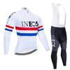 2026 Pro Cycling Jersey Autumn Riding Long Sleeves Men INEOS Cycling Bib Set Bicycle Clothing Spring MBT Breathable Bike Clothes