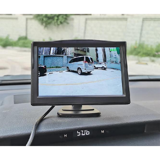 DIYKIT 1024*600 5inch AHD EWV Car Monitor IP68 Backup HD Rear View Car Camera for MPV SUV Horse Lorry