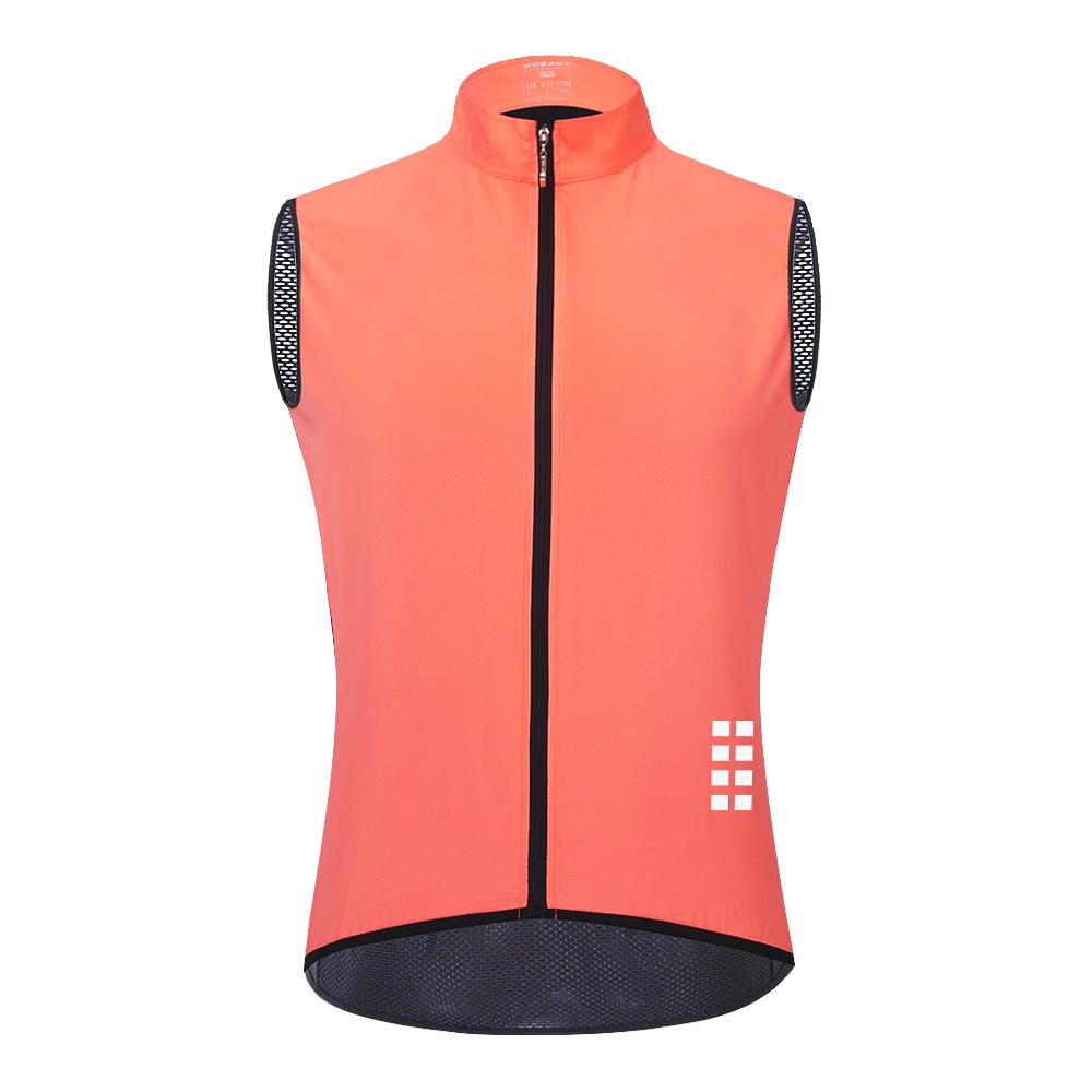 Cycling Vest Men's Reflective Sleeveless Jersey MTB Road Bike Breathable Bicycle Tops Gilet