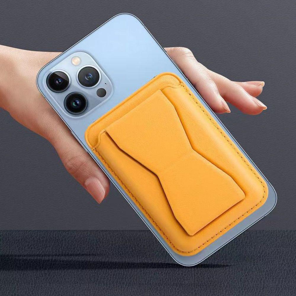 Для Magsafe Кошелек Кармашек для карт Безопасный Чехол для мобильного телефона для iPhone 15 14 13 ProMax Универсальный