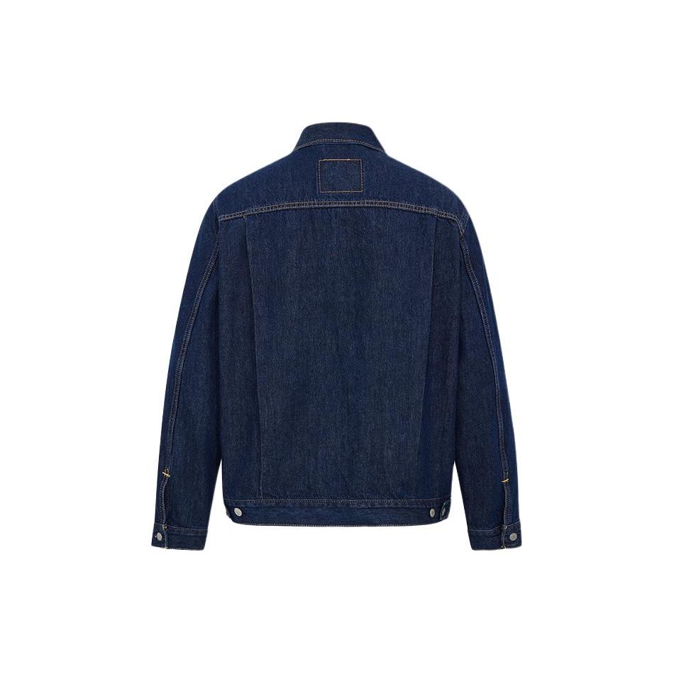 Джинсовая куртка Levis Vintage однобортная свободного кроя унисекс куртки A7632-0000