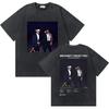 Oversized Acid-Wash Vintage Short-Sleeve T-Shirt Featuring Metro Boomin x Future "We Don't Trust You" Album Cover Graphic Print