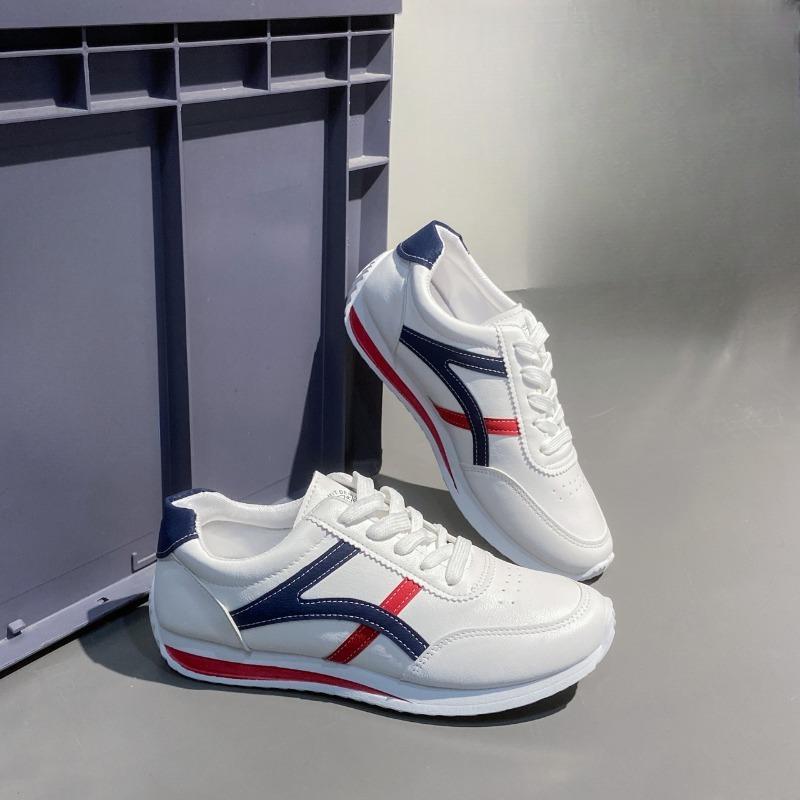 Кроссовки женские, новая спортивная обувь, женские маленькие белые туфли, модные удобные кроссовки, универсальные легкие повседневные кроссовки