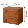 Ретро Шкаф для гостиной Деревянные комбинированные шкафы Многофункциональный шкаф для хранения Роскошные эстетичные ТВ-тумбы Мебель