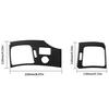 ABS Carbon Fiber Interior Air Vent Outlet Panel Cover For Cadillac CTS 2008-2013