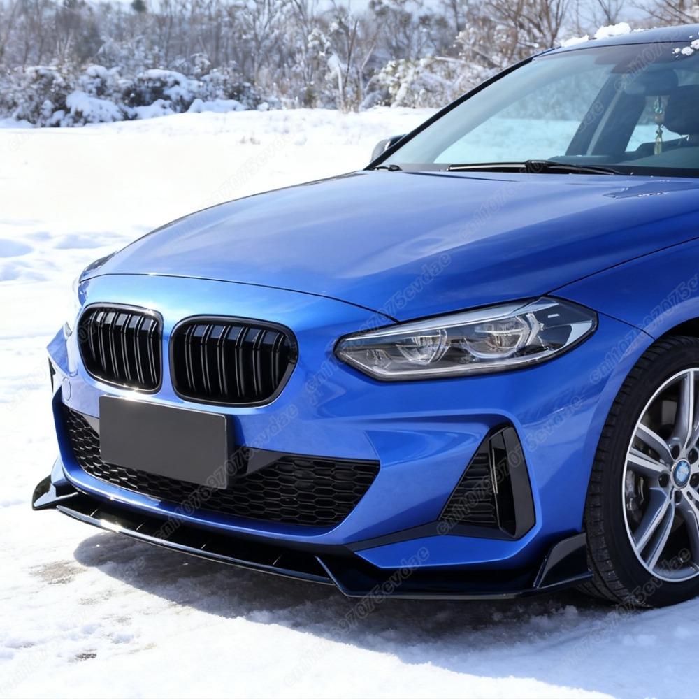Для BMW 1 серии F40 M-Sport 2019 2020 2021 2022 2023 Передний бампер Сплиттер Губа Защита Защитник Наружные аксессуары для автомобиля BodyKit