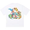 Palace P Sea футболка белая унисекс топы P27TS360