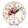Bedroom Home Lighthouse Mediterranean European Country  Clock Silent Non-ticking Available for Kitchen Living Room Cafe