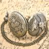 Vintage Eagle Quartz Pocket Watch Simulated Pendant Necklace Fob Chain for Women Men