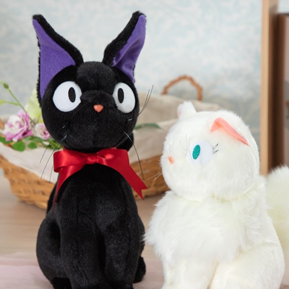 Sun Arrow Studio Ghibli Black Cat Jiji Plush Toy M K9346